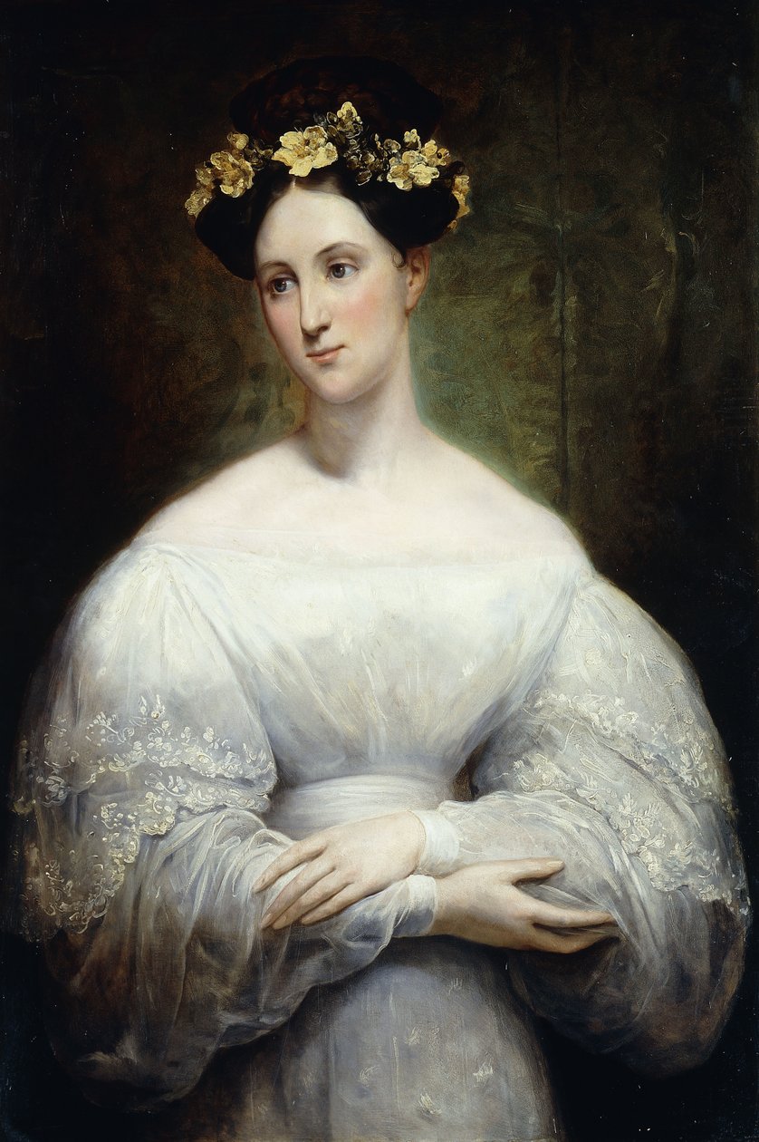 Princesa Marie Christine d "Orleans, 1830 e 1831 de Ary Scheffer