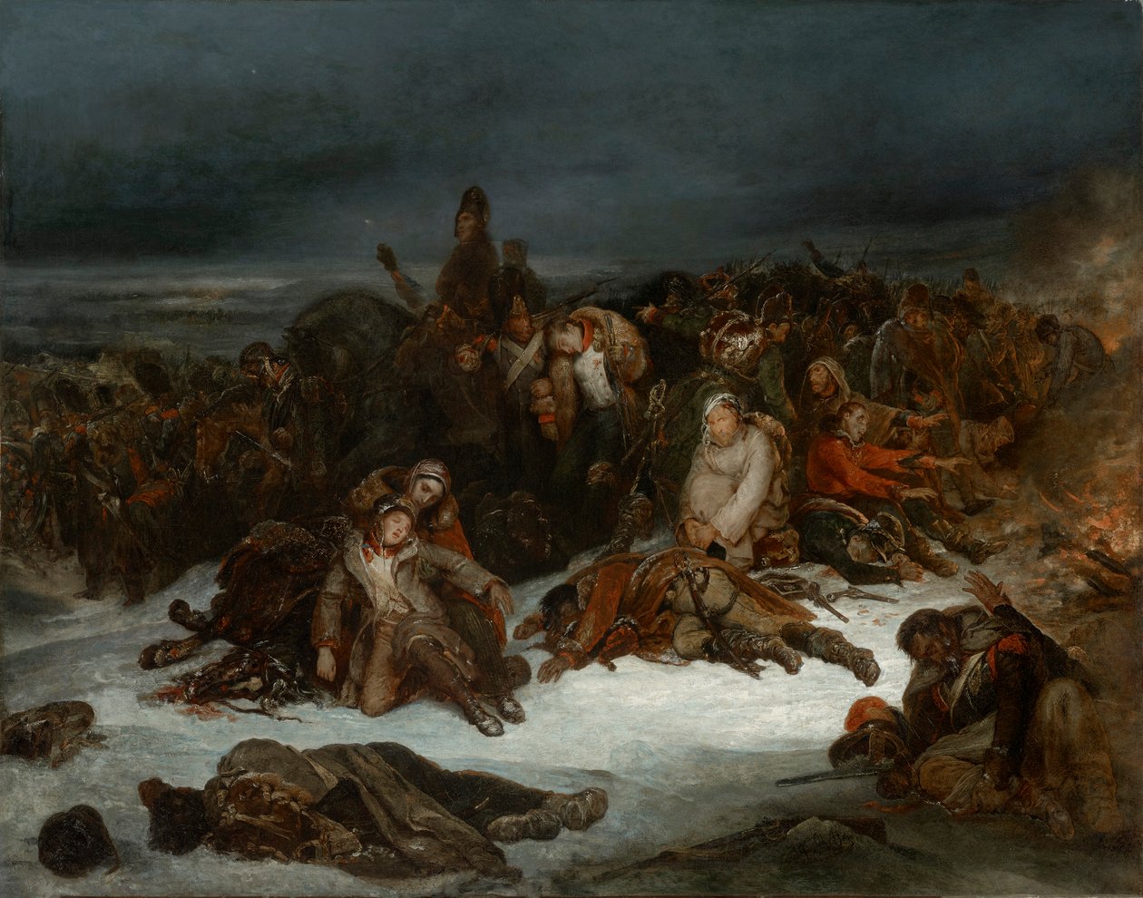 O Retiro de Napoleão de Ary Scheffer