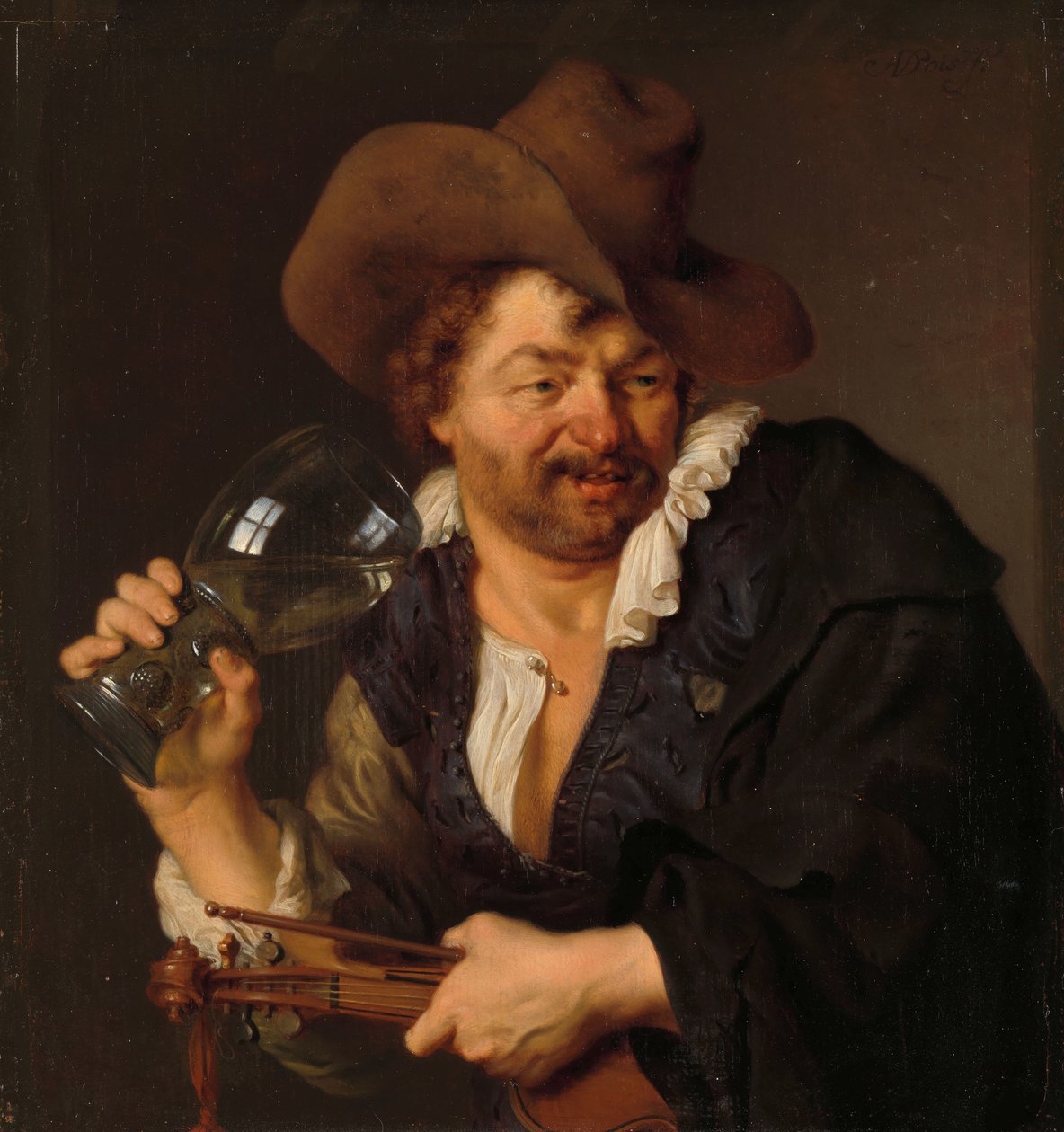 O violinista de Merry de Ary de Vois