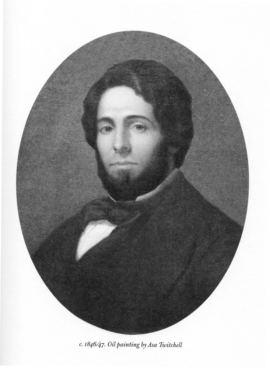 Pintura a óleo de Herman Melville de Asa Twitchell