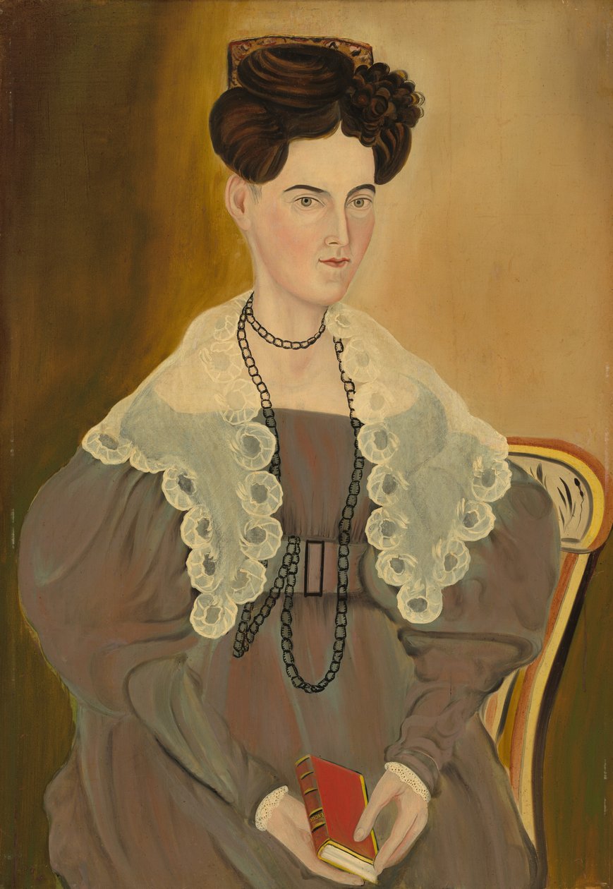 Hannah Fisher Stedman, 1833. de Asahel Powers