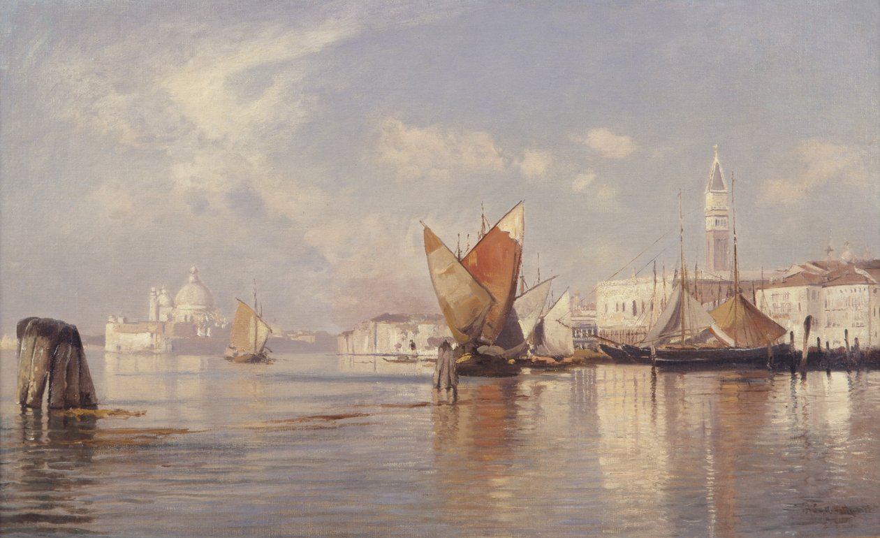 Na Lagoa, Veneza de Ascan Lutteroth
