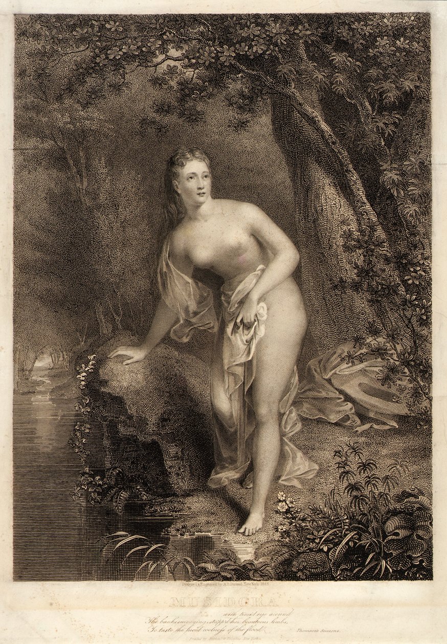 Musidora de Asher B. Durand