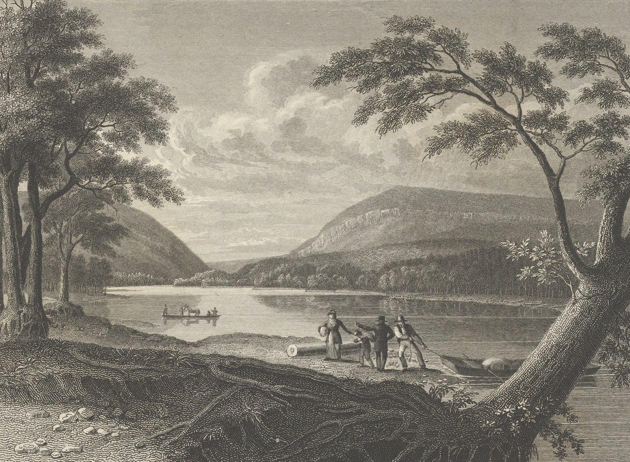 Delaware Water Gap, 1830. de Asher Brown Durand