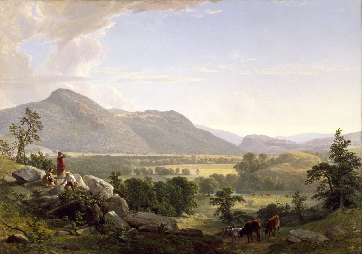 Dover Plains, Condado de Dutchess, Nova York, 1848. de Asher Brown Durand