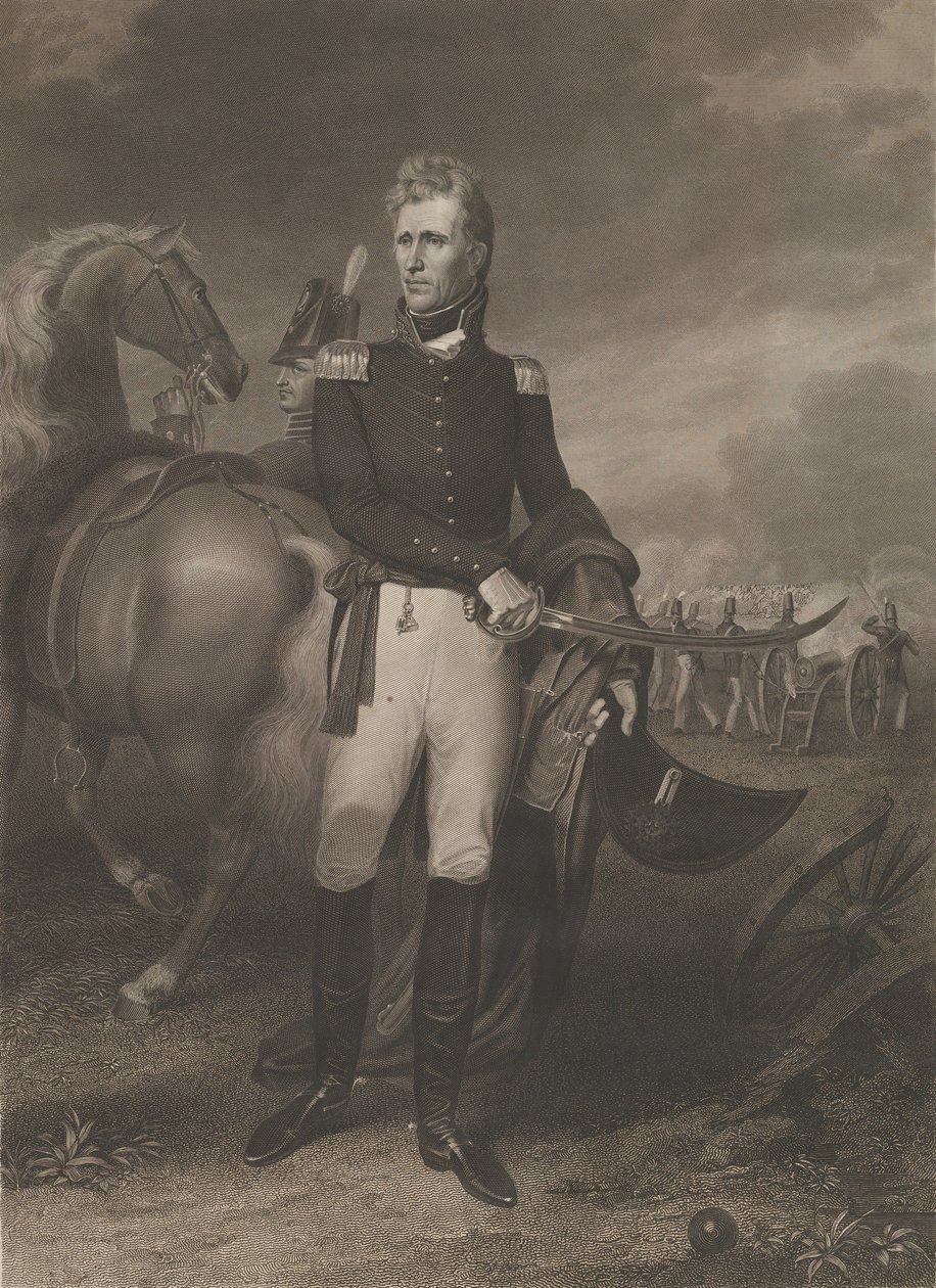 General Andrew Jackson, junho de 1828. de Asher Brown Durand