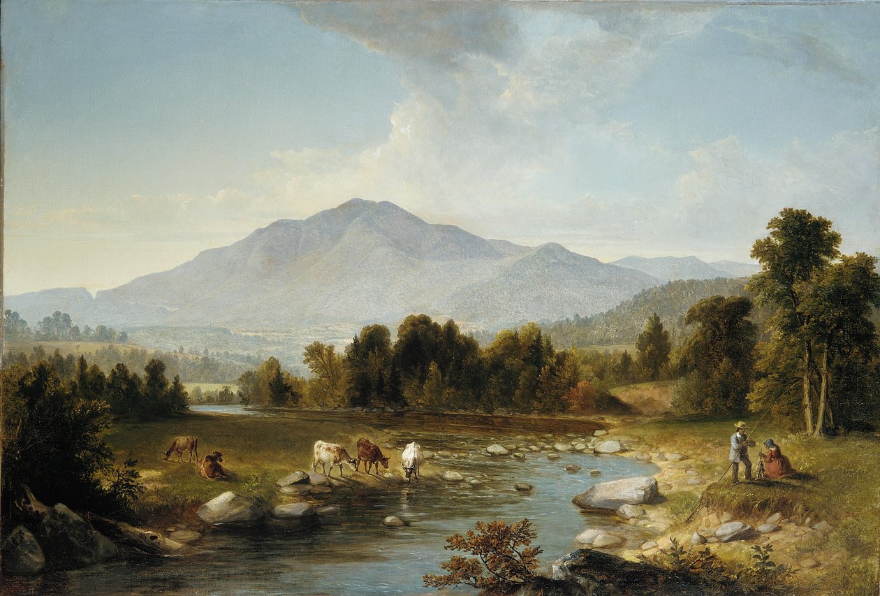 Ponto mais alto: Montanhas Shandaken de Asher Brown Durand