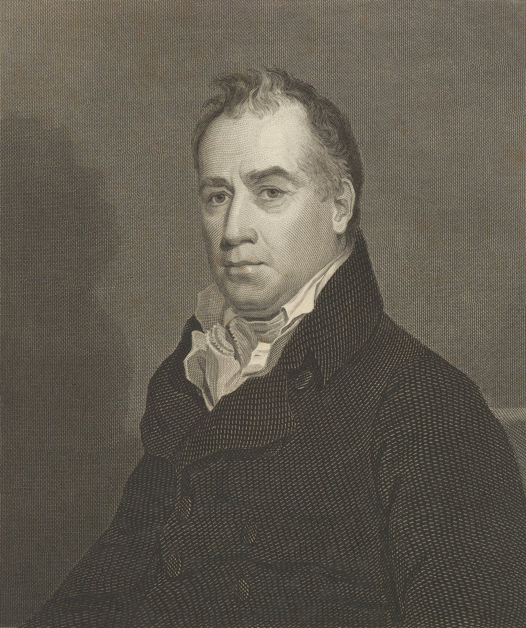 Sua Excelência Oliver Wolcott, Governador do Estado de Connecticut, 1820. de Asher Brown Durand