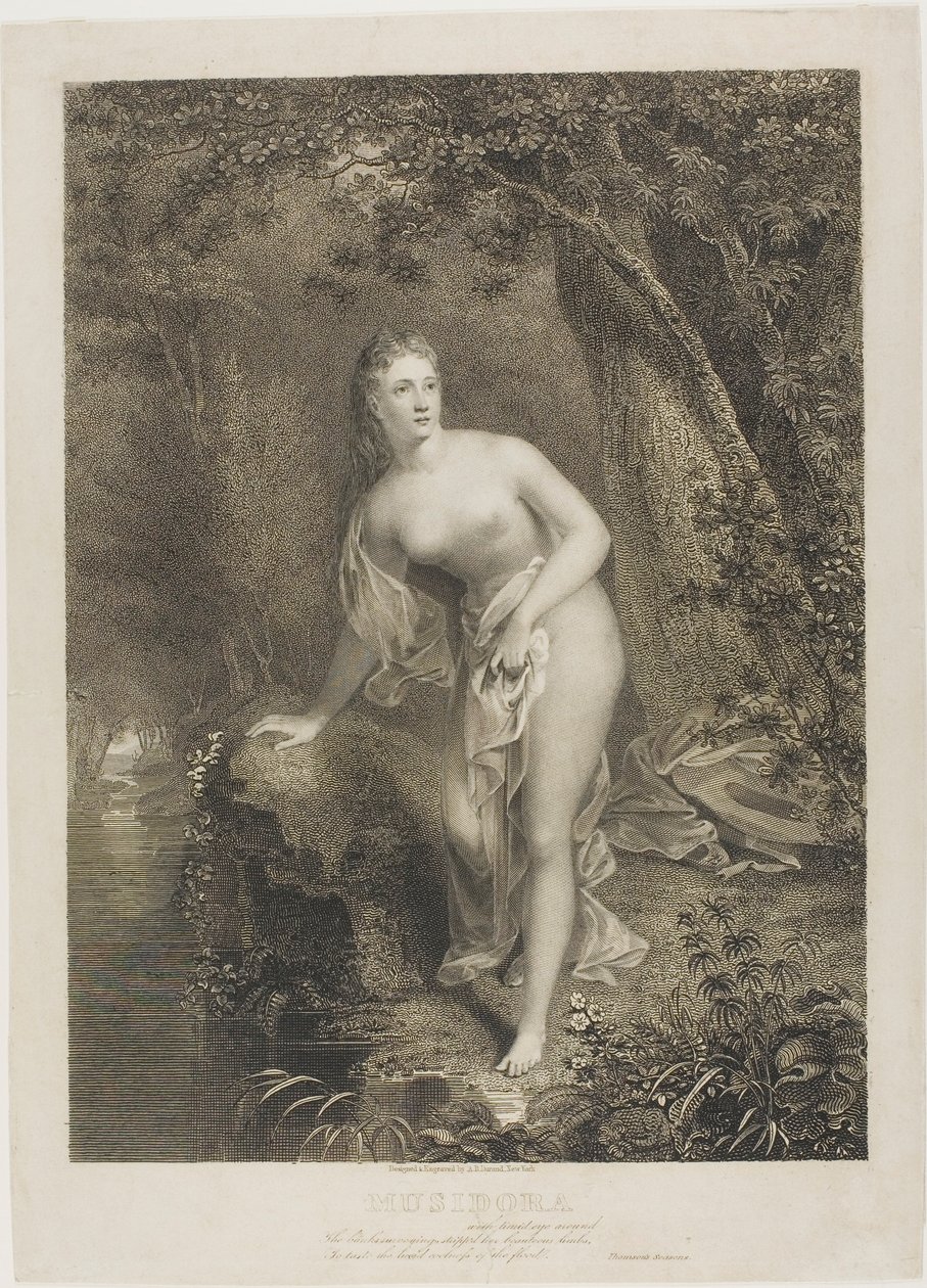 Musidora de Asher Brown Durand