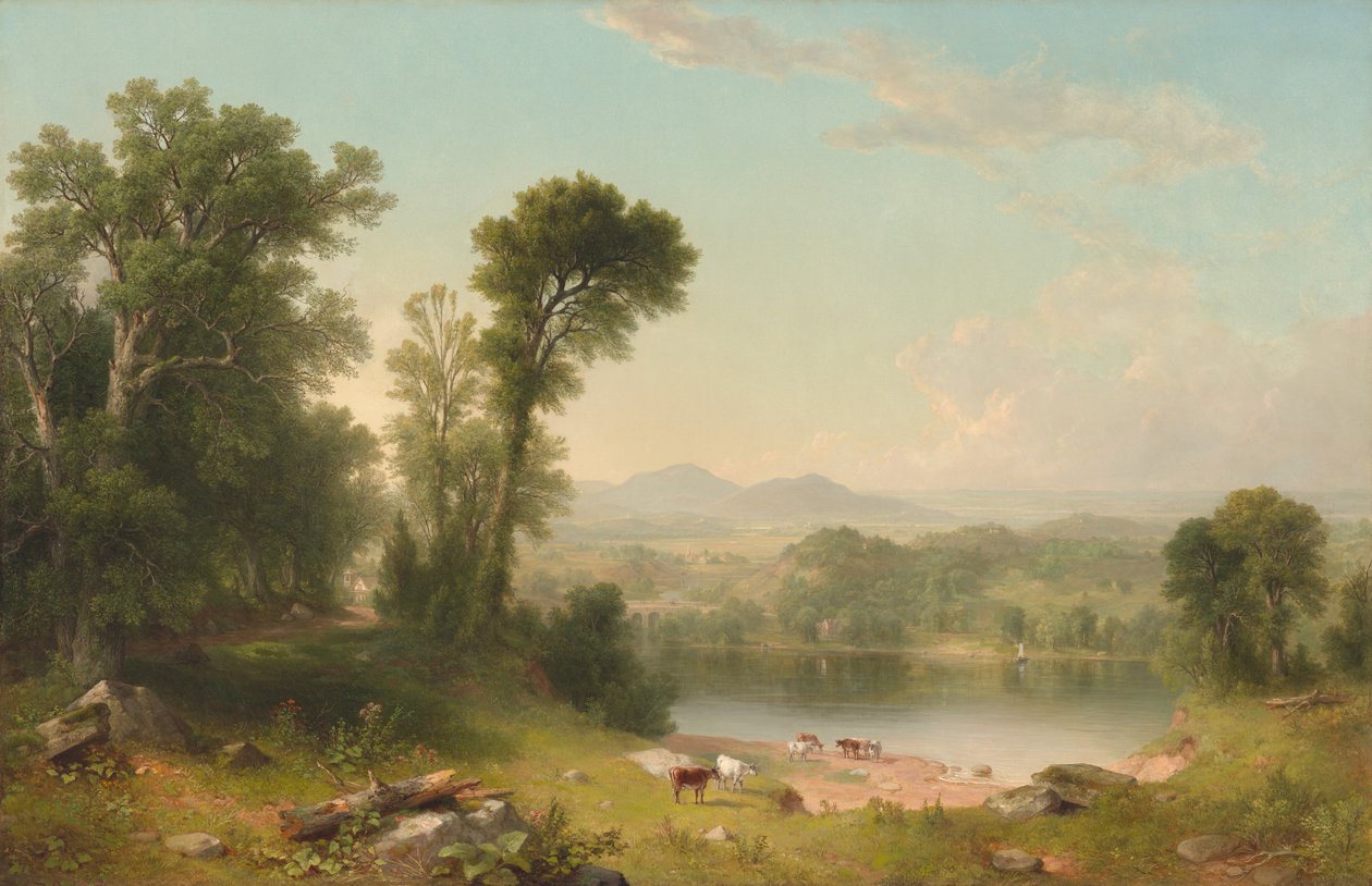 Cenário Pastoral de Asher Brown Durand
