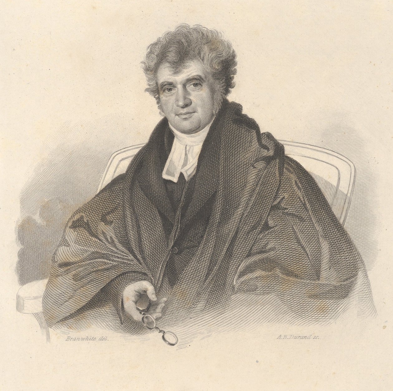 Rev. William Jay, 1823. de Asher Brown Durand
