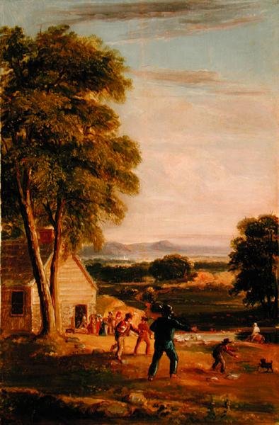 Escola Let Out de Asher Brown Durand