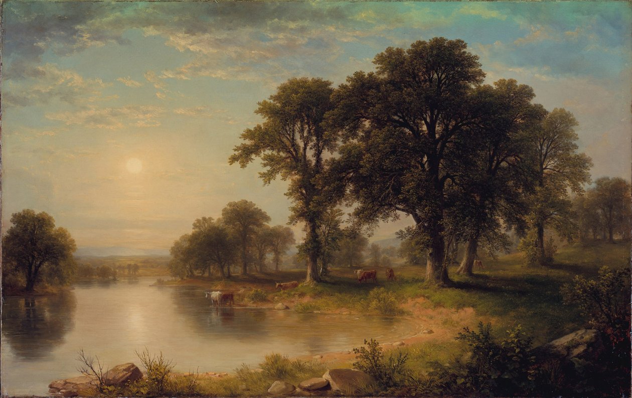 Tarde de Verão, 1865 de Asher Brown Durand