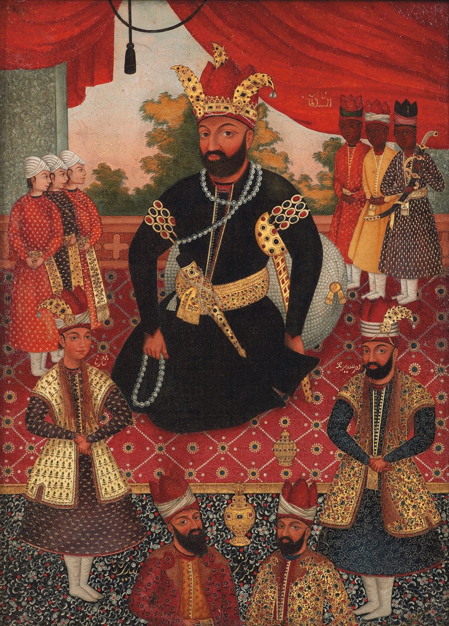 Nadir Shah Afshar e sua corte de Asian School
