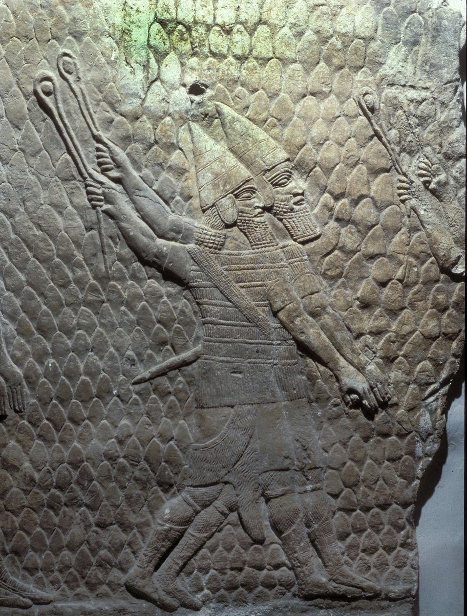 Slingers assírios, Palácio de Senaqueribe, Nínive de Assyrian