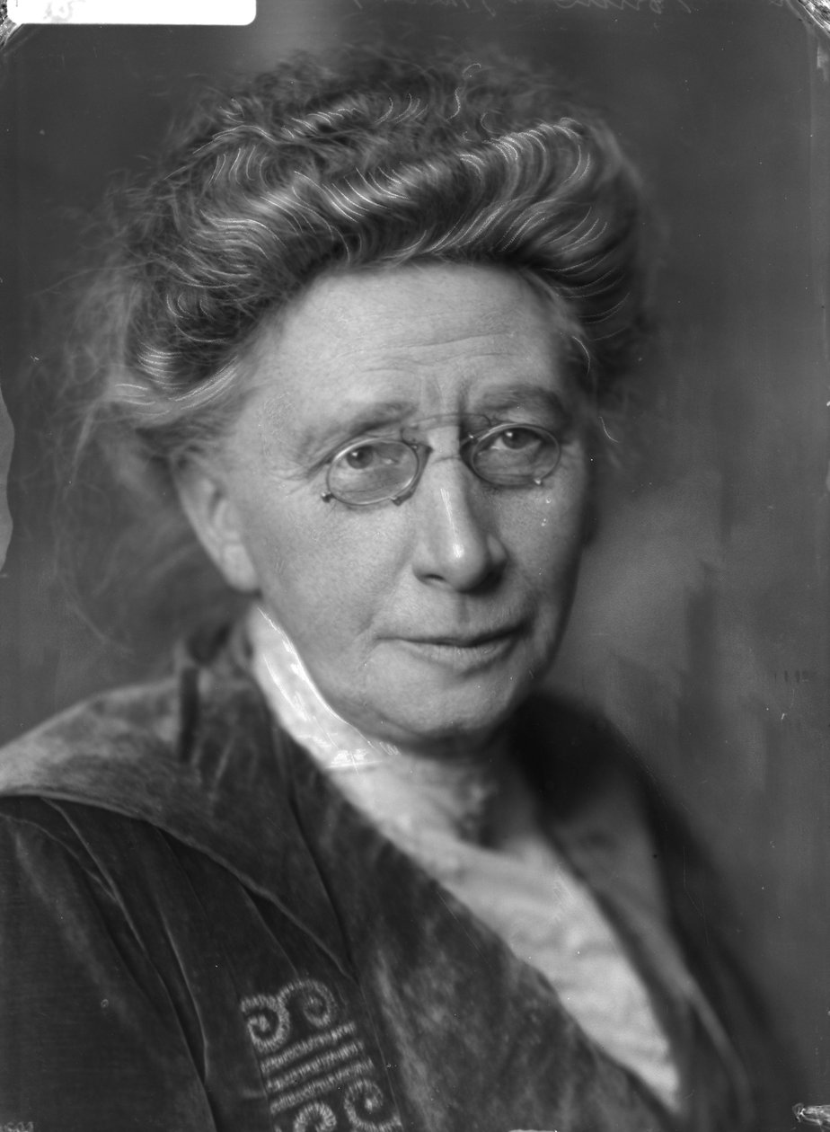 Descrição Retrato de Catharina van Rennes (1858-1940) de Jacob Merkelbach