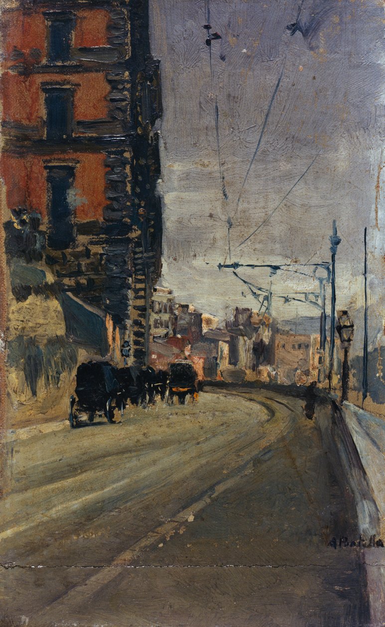 Sete pontos de vista de Nápoles de Attillo Pratella