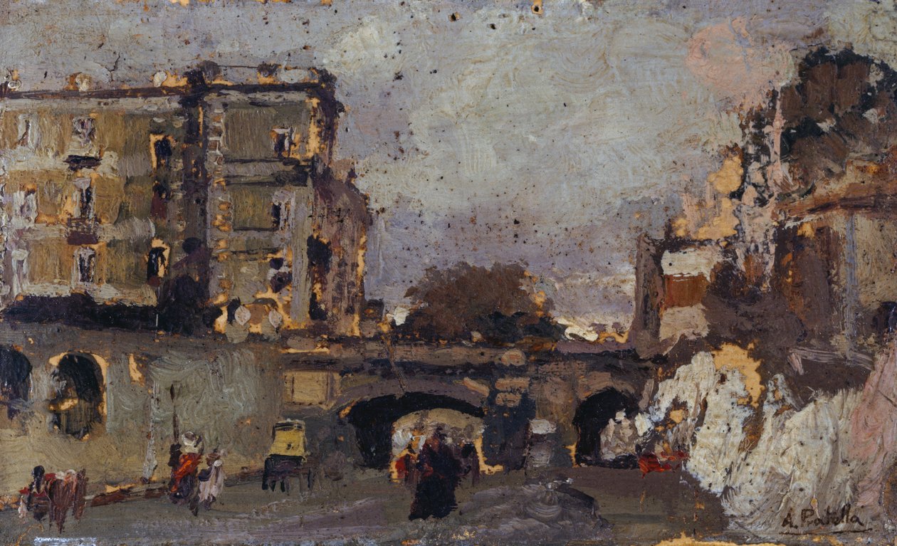Sete pontos de vista de Nápoles de Attillo Pratella