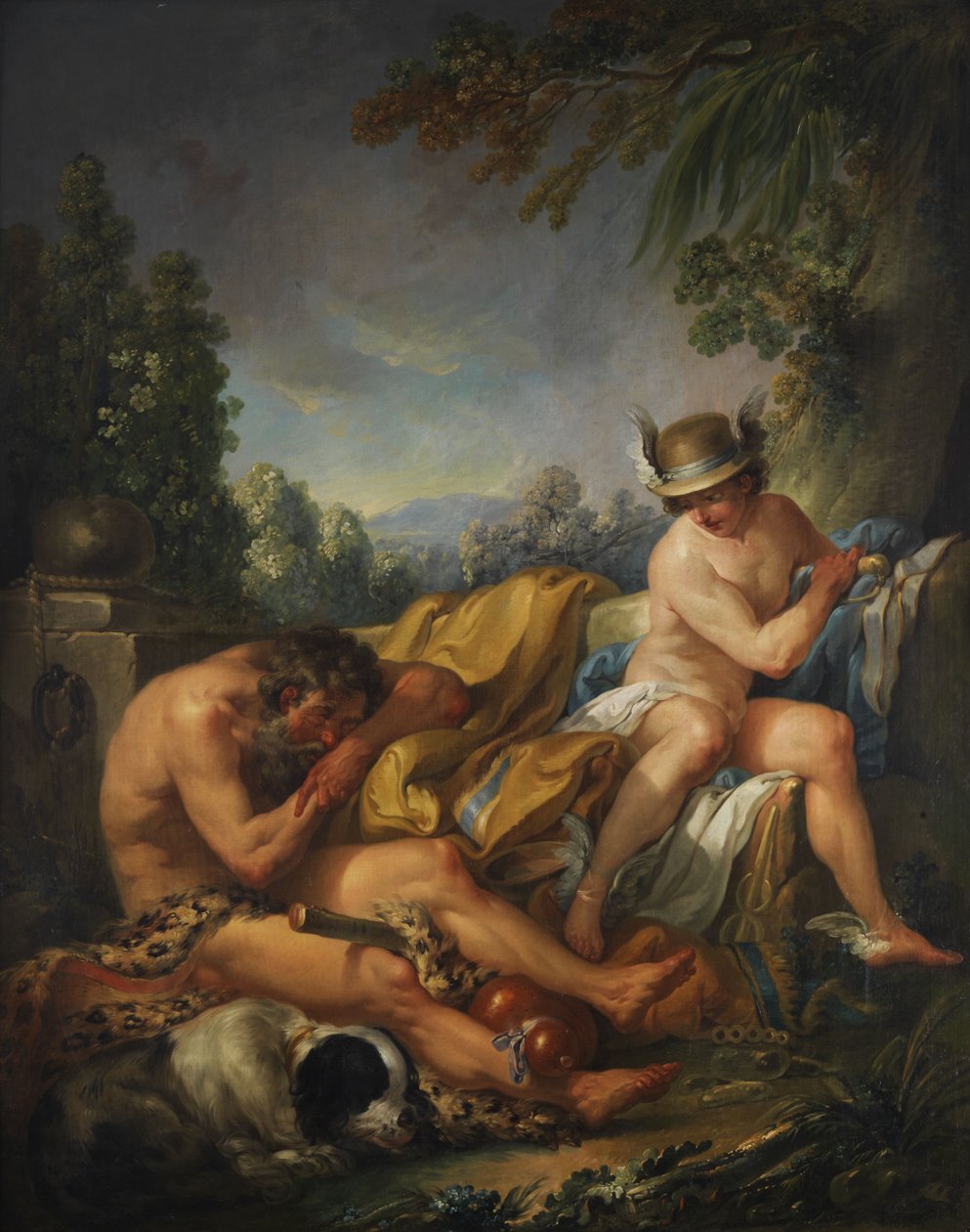 Mercúrio e Argus de Charles Amedee Philippe van Loo