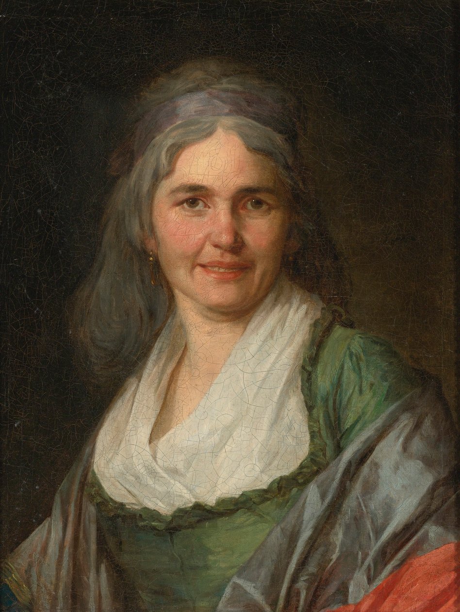 Atribuído a Louis-Roland Trinquesse Retrato de uma mulher de attributed to Louis Rolland Trinquesse
