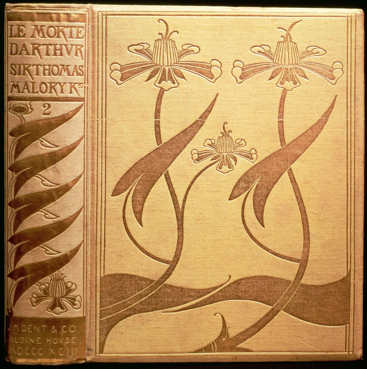 Capa de &39;The Dead of Arthur&39; de Aubrey Beardsley