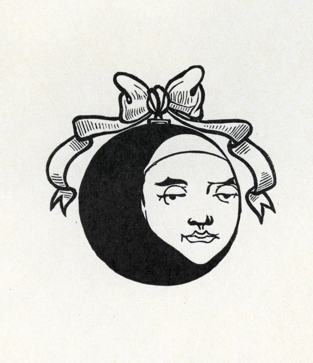 Design para capa reversa de &39;Pierrot&39;, 1896 de Aubrey Beardsley