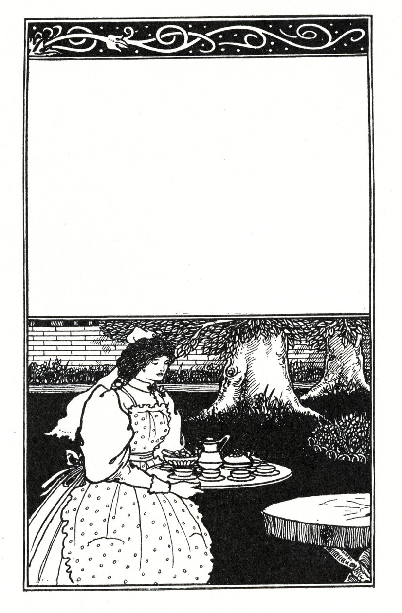 Design para a capa de &39;The British Barbarians&39; de Grant Allen de Aubrey Beardsley