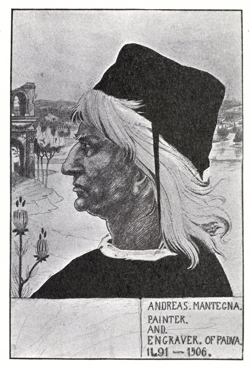 Retrato de Mantegna, 1899 de Aubrey Beardsley