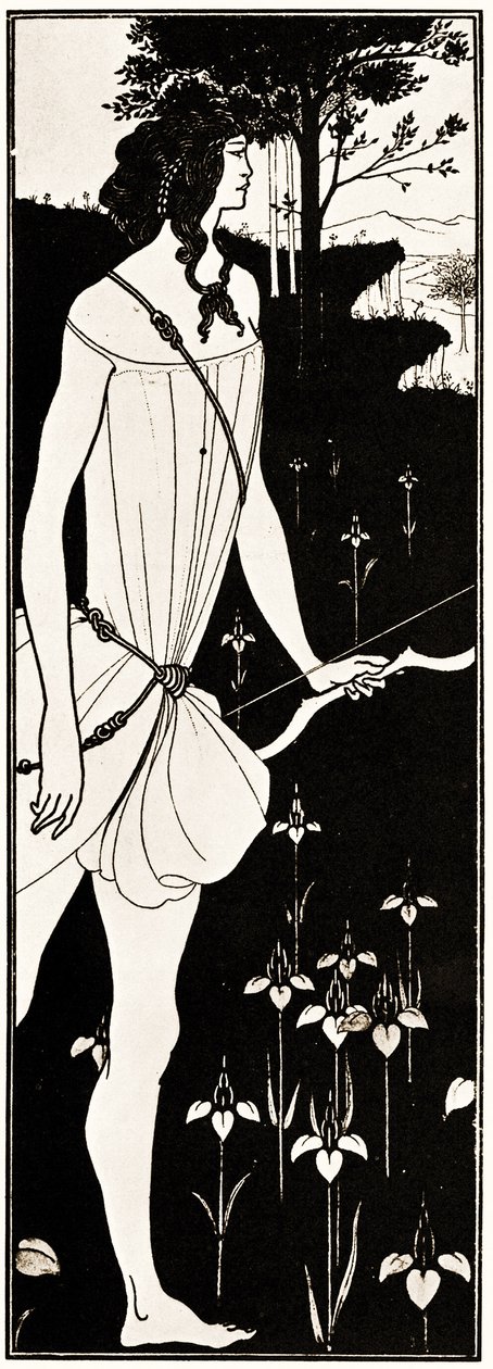 Atalanta em Calydon, 1896 de Aubrey Beardsley