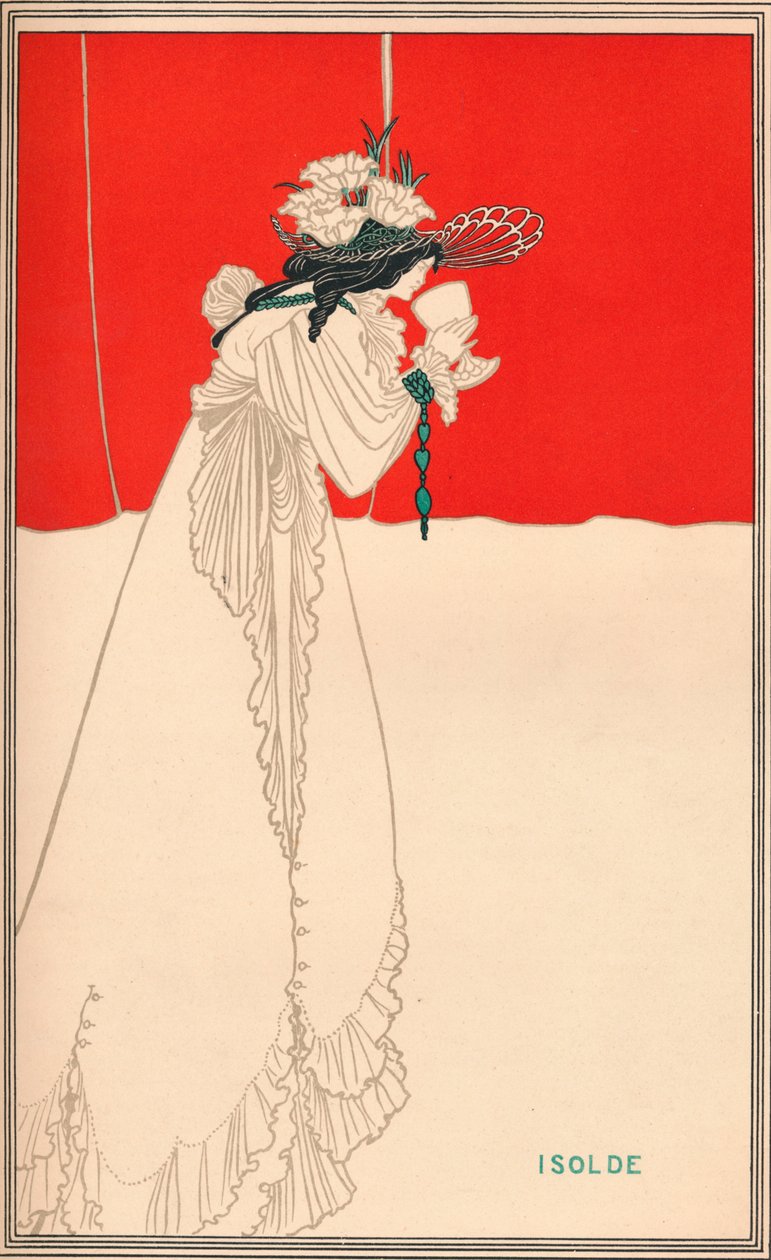 Isolde, c1895, 1896 de Aubrey Beardsley