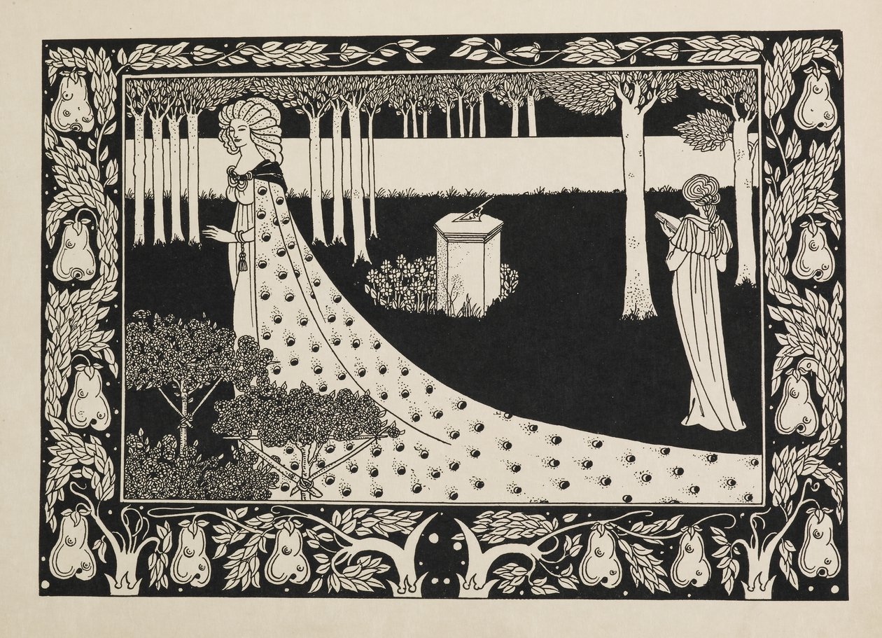 La Beale Isoud em Joãous Gard. De "Le morte D