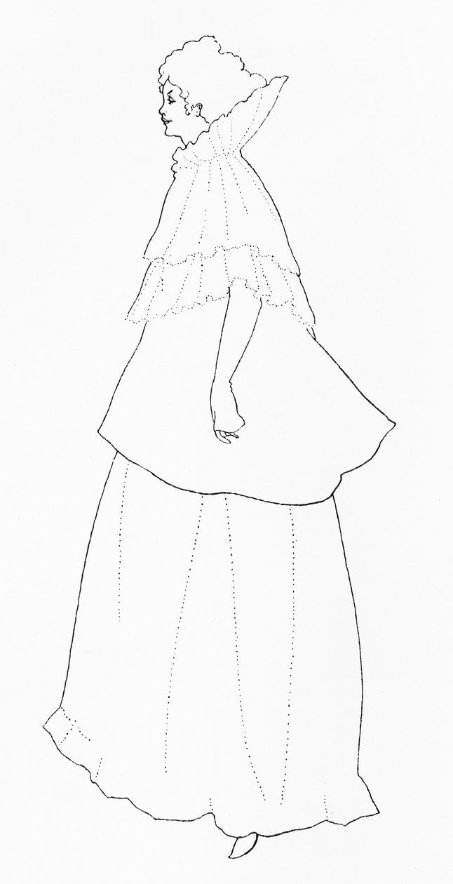 Madame Rejane, ilustração de &39;The Yellow Book&39;, 1894 de Aubrey Beardsley