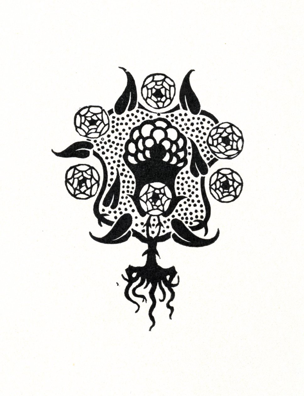 Design pequeno para a capa de &39;Salomé&39;, 1899 de Aubrey Beardsley