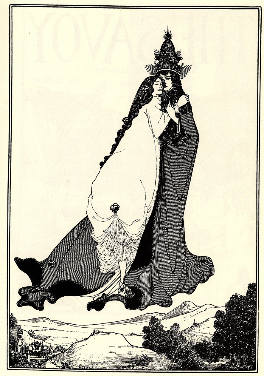 A Ascensão de Santa Rosa de Lima de Aubrey Beardsley