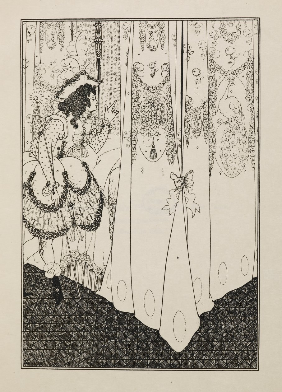 O Sonho de um livro de cinquenta desenhos de Aubrey Beardsley