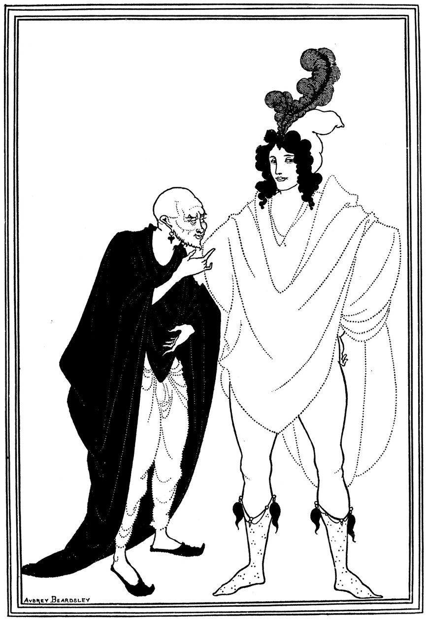 O Exame do Herald de Aubrey Beardsley