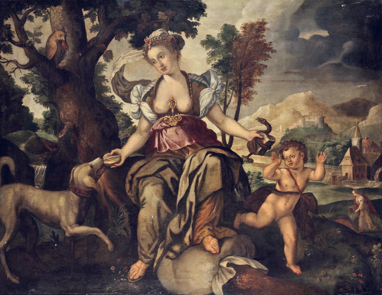 Alegoria de coração duro de Augsburger Schule