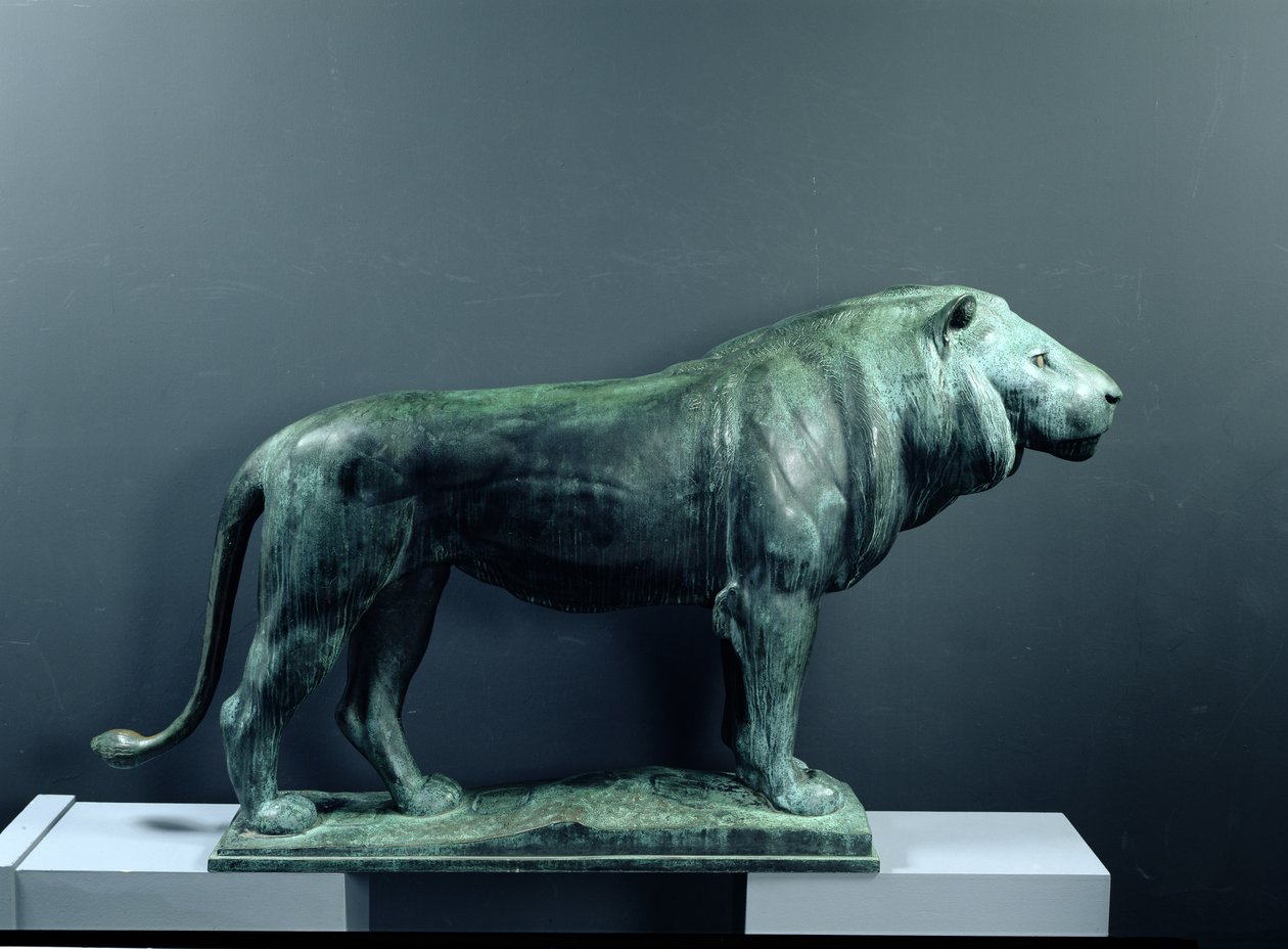 Leão, 1904 (bronze) de August Gaul