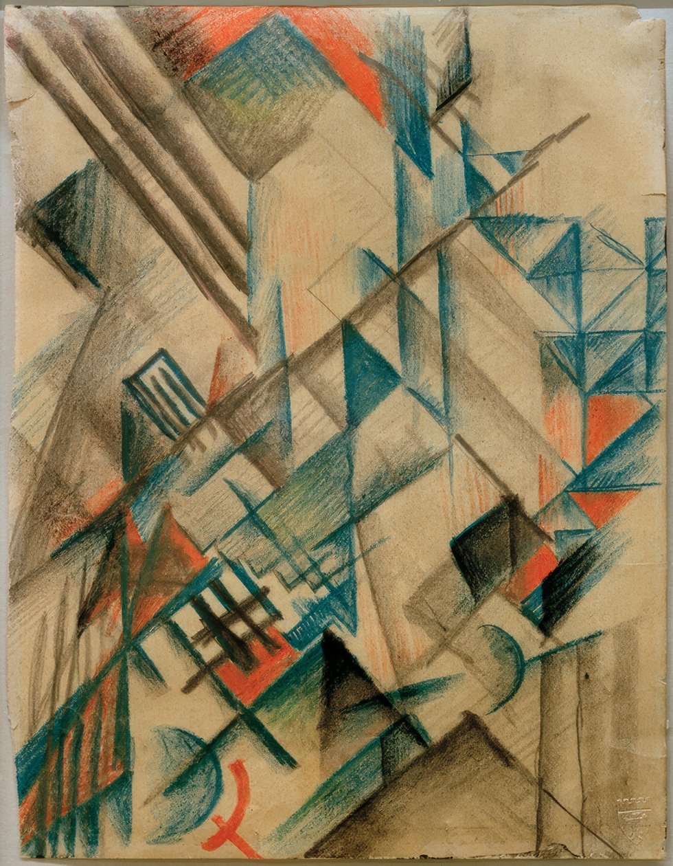 Formas abstratas II de August Macke