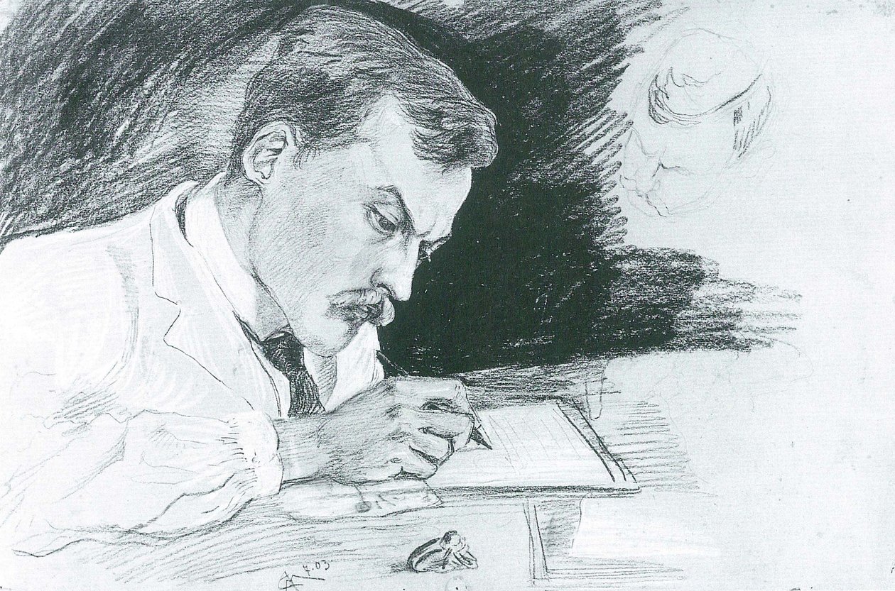 Retrato do Dr. Ludwig Deubner de August Macke