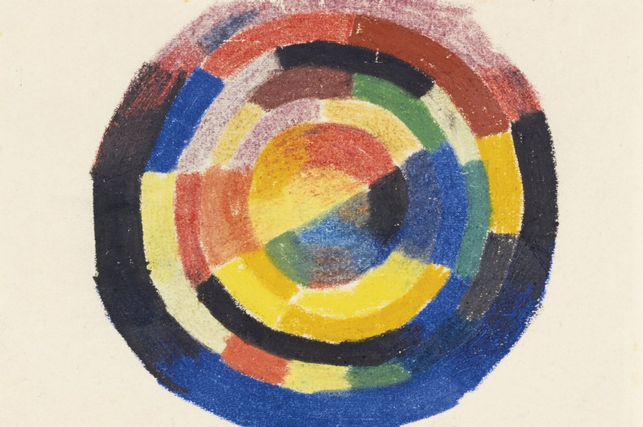 Roda de cor de August Macke