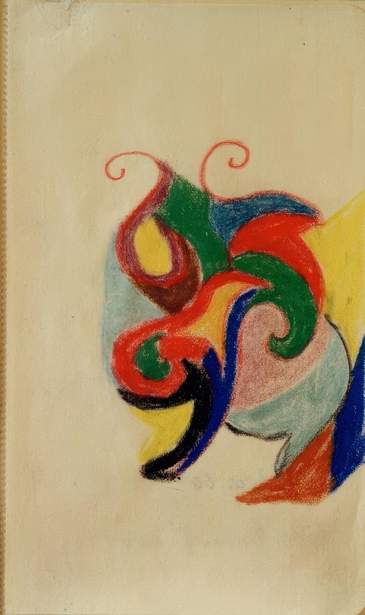 Formas coloridas II de August Macke