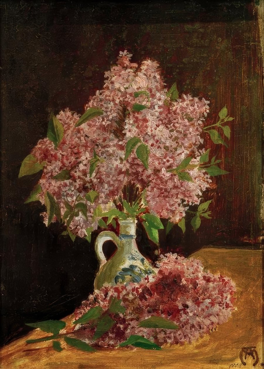 lilás de August Macke
