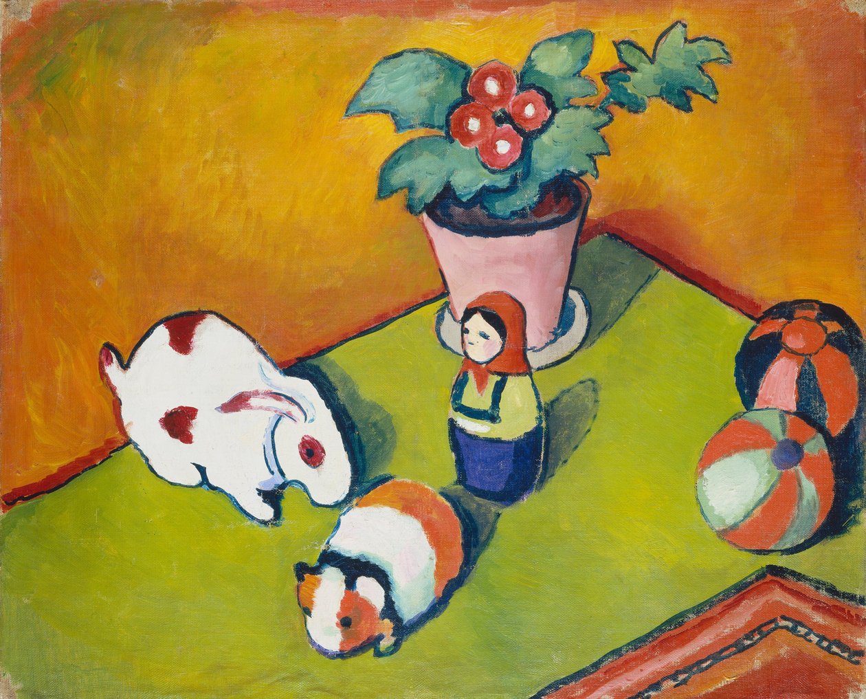 Little Walters Toys de August Macke