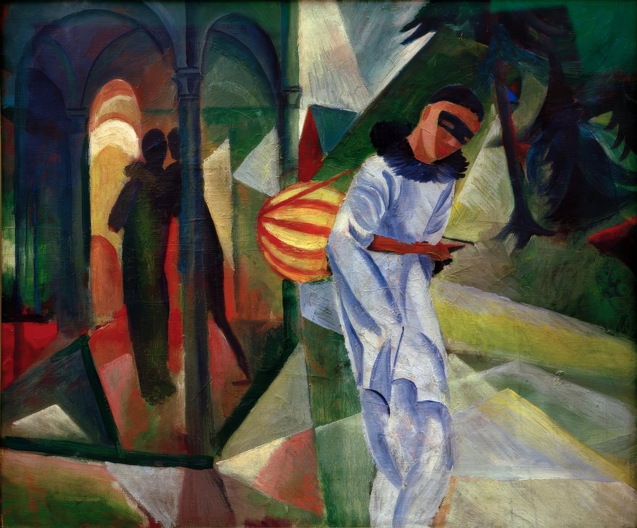 Pierrot de August Macke
