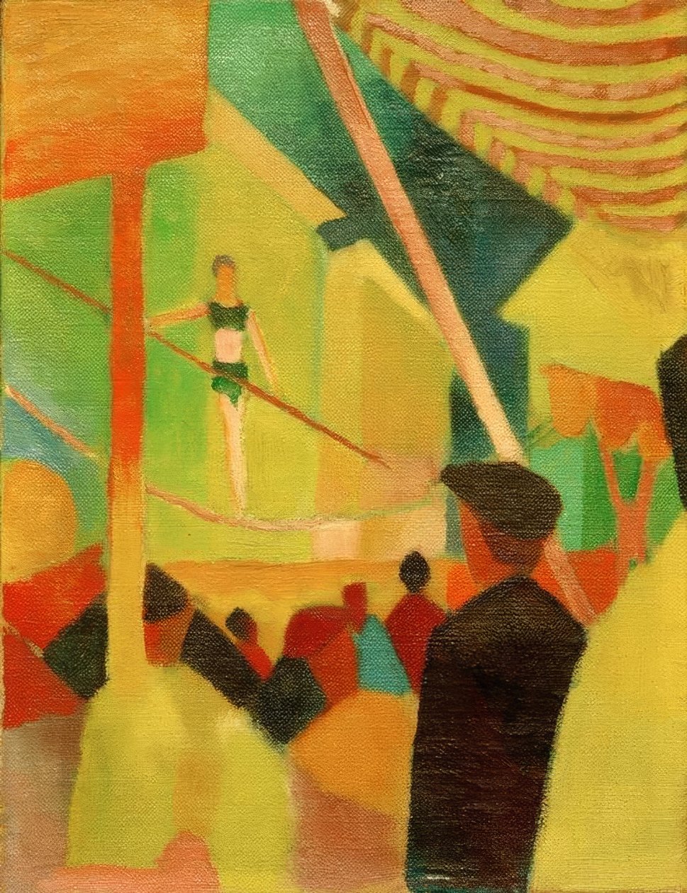 Seiltanzer de August Macke