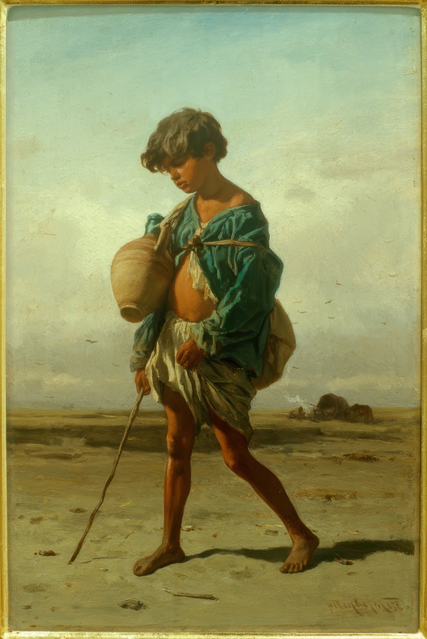 menino cigano de August von Pettenkofen