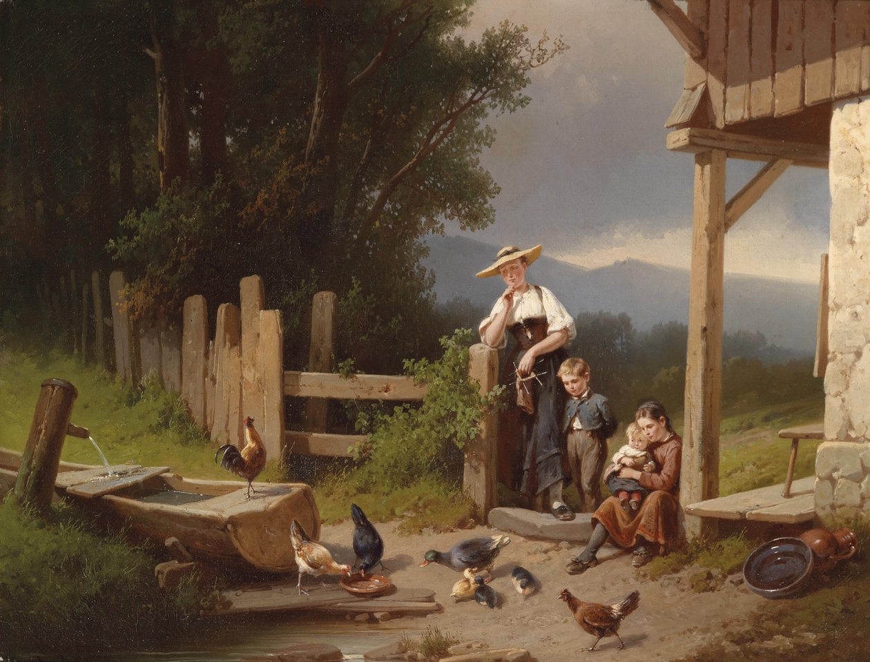 Cozy é um encontro de August von Rentzell