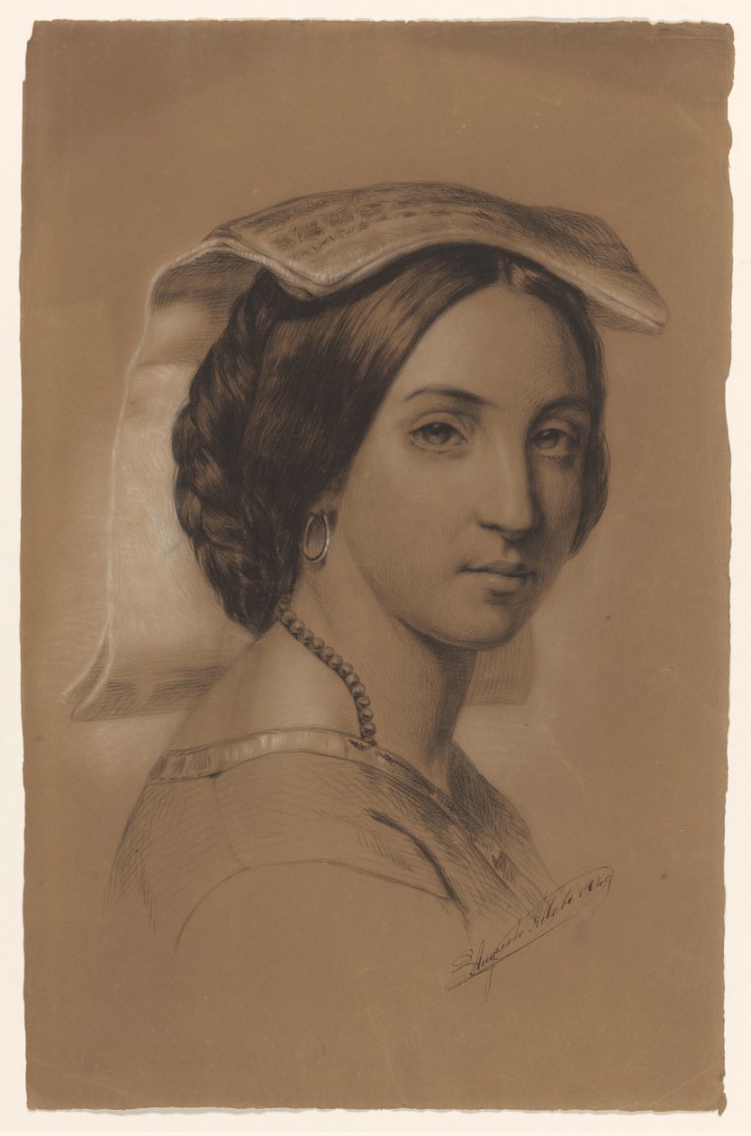 mulher italiana de August Allebe