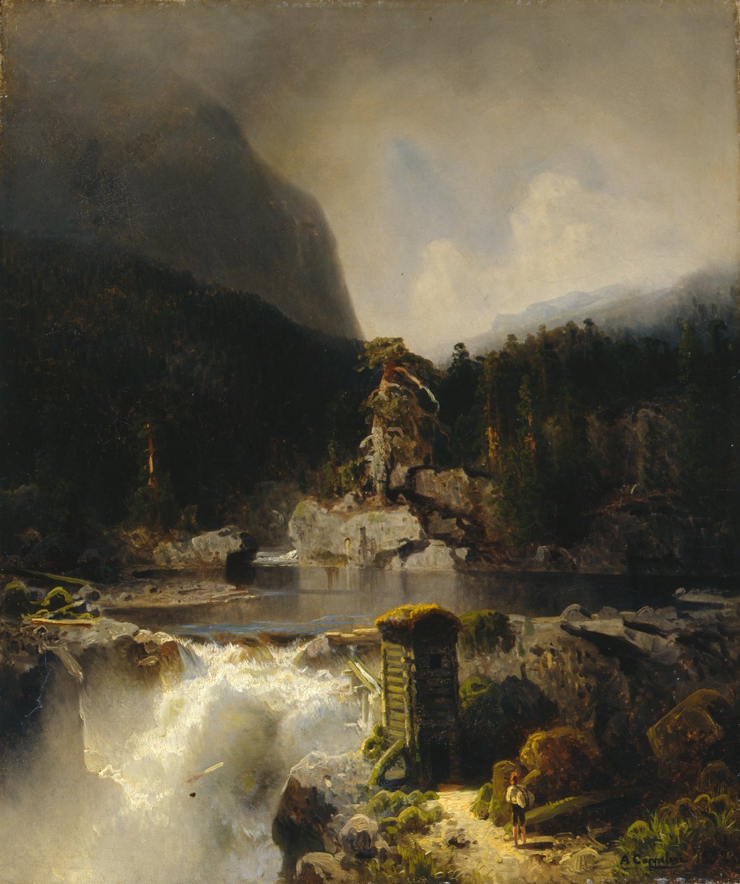 Møllefossen de August Cappelen